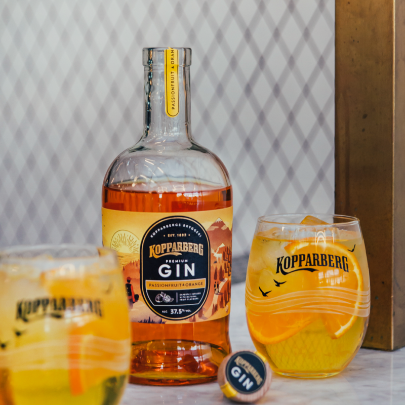 Kopparberg Gin Passionfruit&Orange 37.5 Kopparberg i Sverige