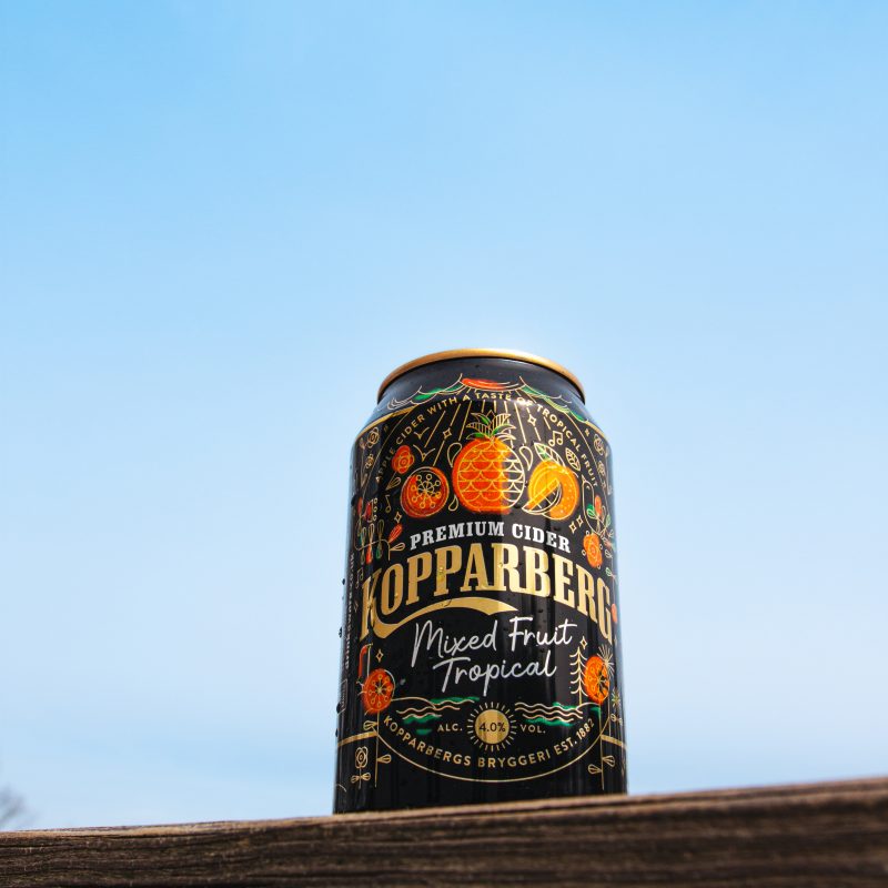 Mixed Fruit Tropical är här! Kopparberg i Sverige
